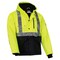Ergodyne Jacket, Sherpa; Polyester, Class 2 Type R, Lime, S 8275 - alternate 1